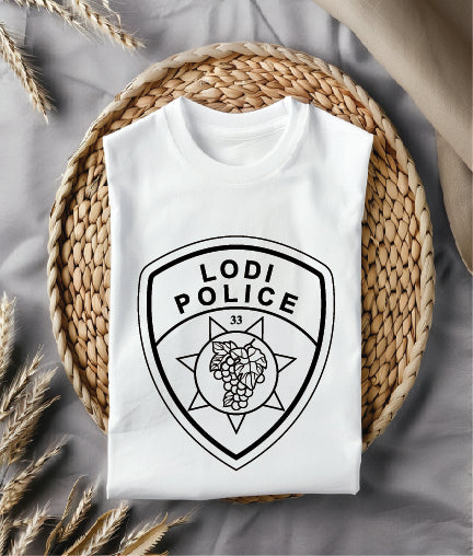 Lodi Police Department Patch SVG