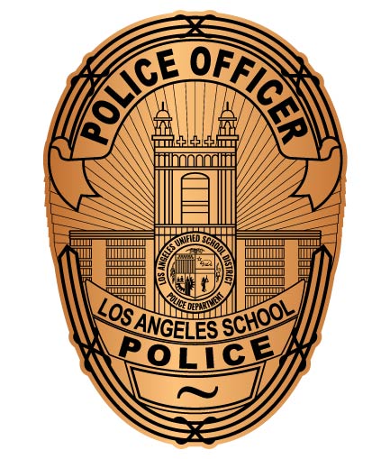 Los Angeles School Police Badge