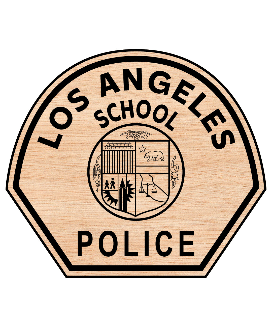 Los Angeles School Police Patch