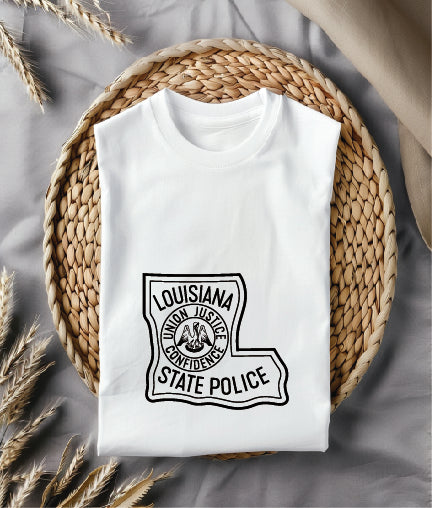 Louisiana State Police Badge SVG, Louisiana State Police Badge Vector, Louisiana Police SVG Emblem, Louisiana Law Enforcement Badge Logo SVG, #support