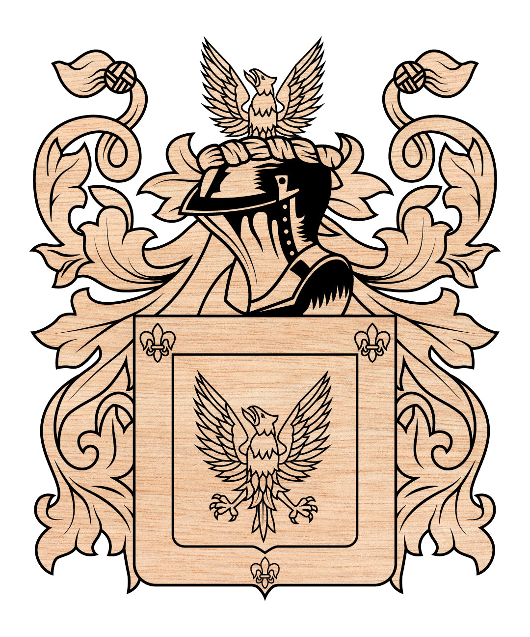 Luthans Family Crest & Coat of Arms SVG