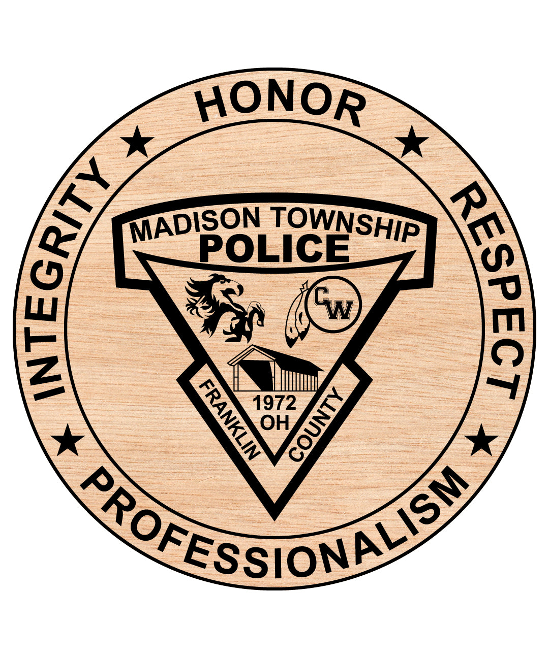 Madison Township Police Badge