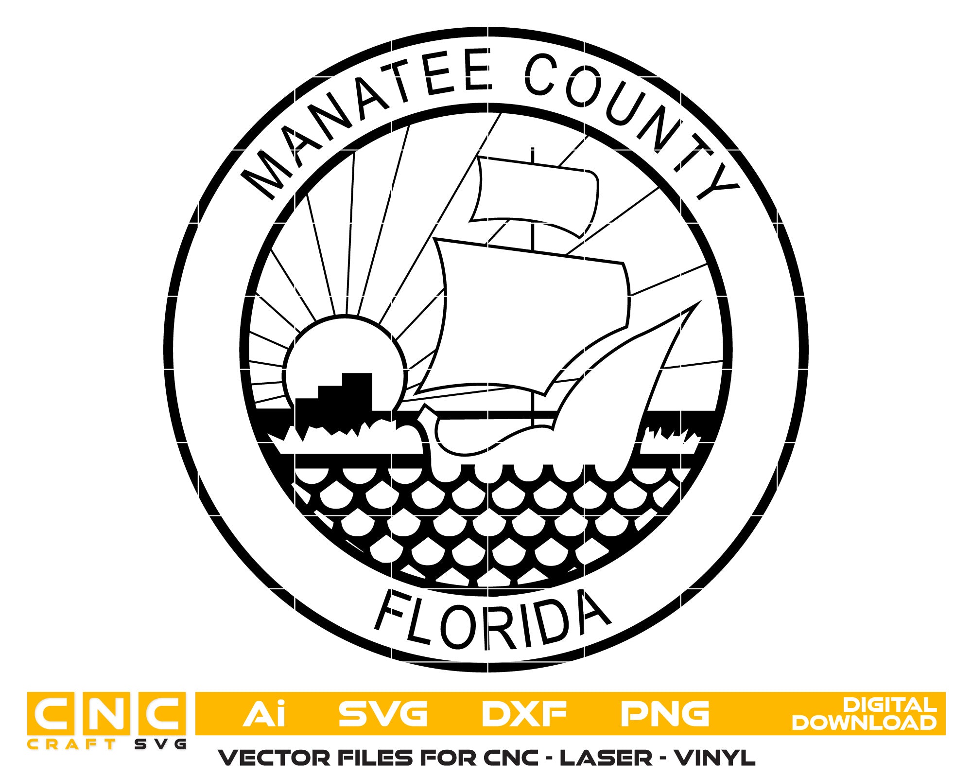 Manatee County Florida Seal