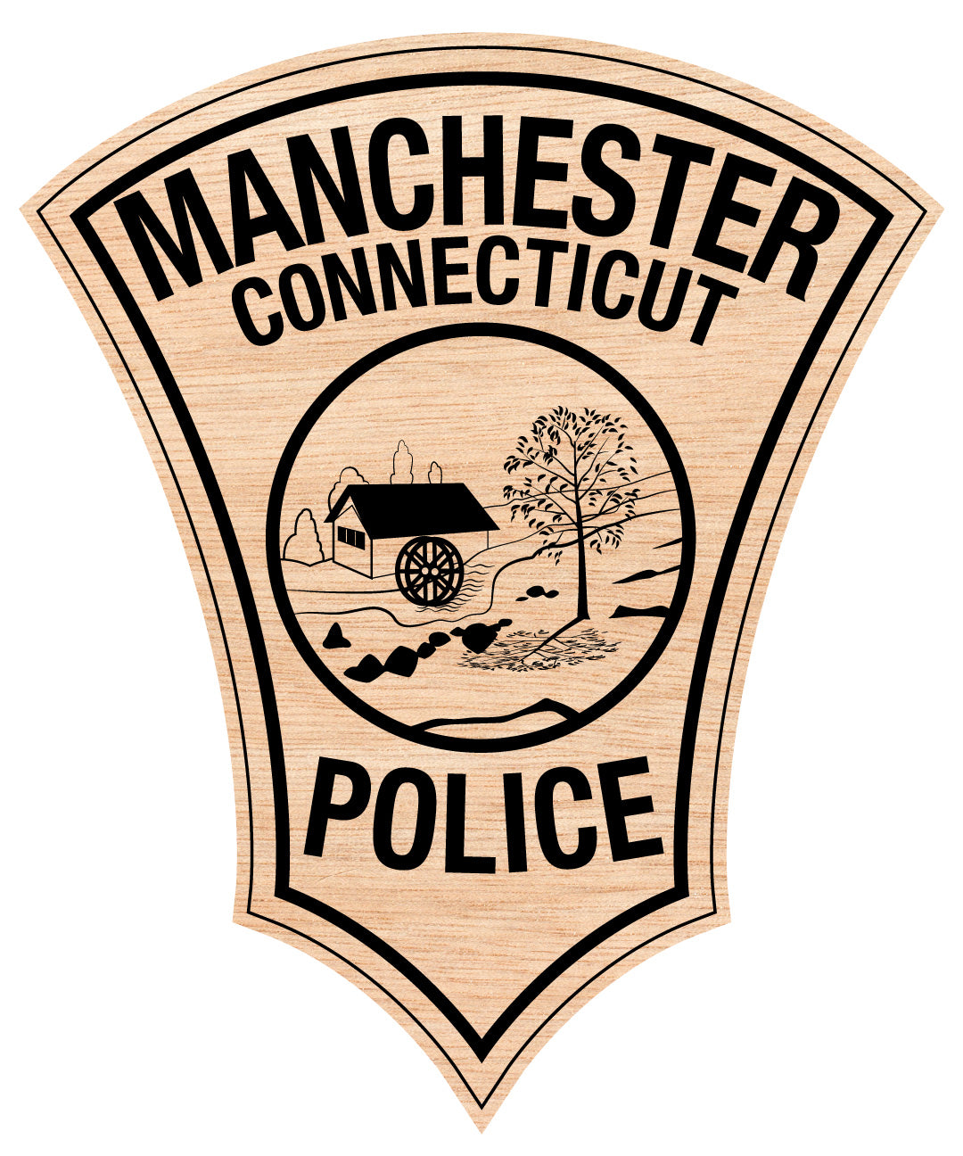 Manchester Connecticut Police Badge