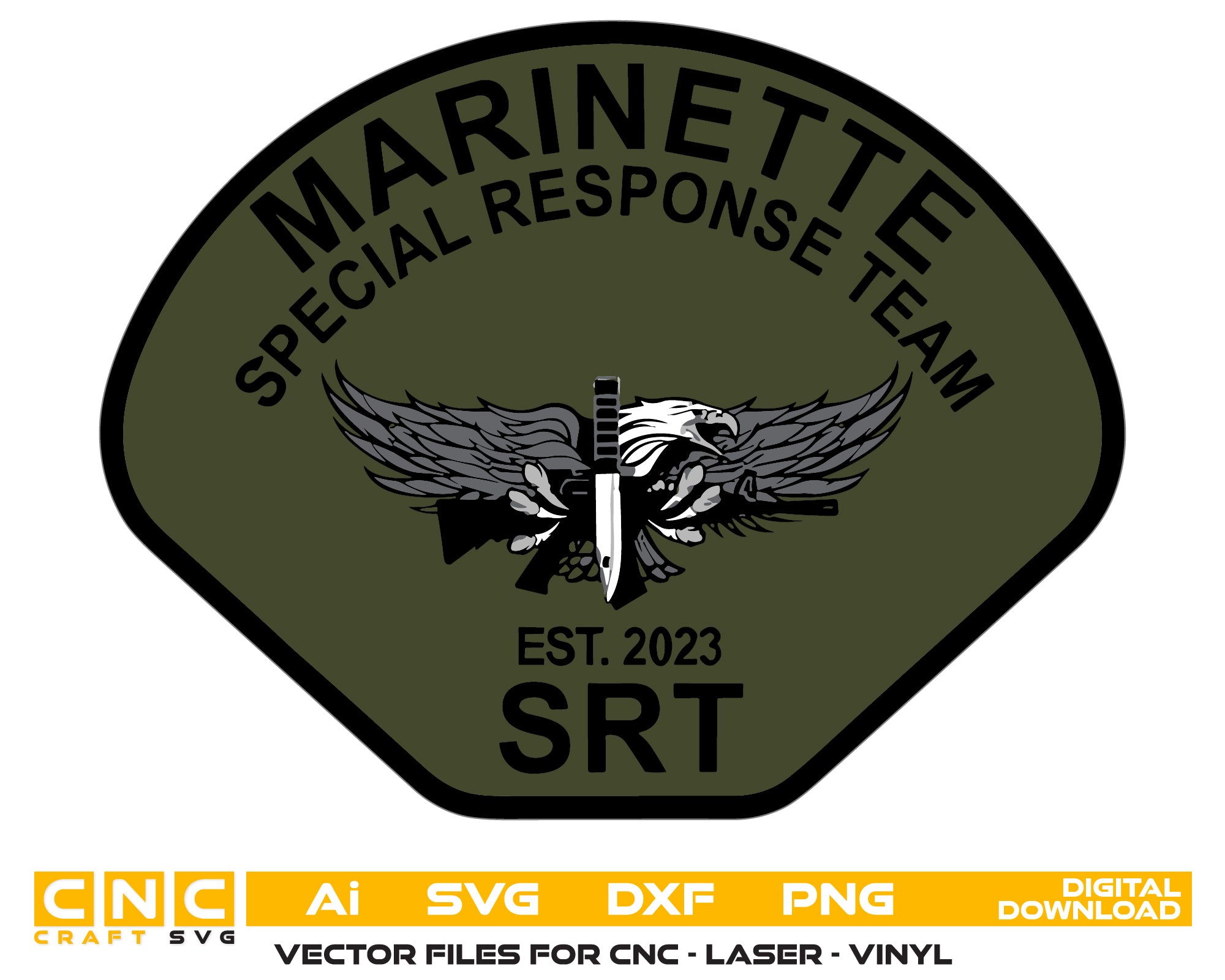 Marinette Special Response Team Logo – Color File