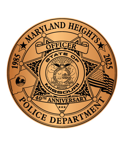 Maryland Heights Police Department Badge