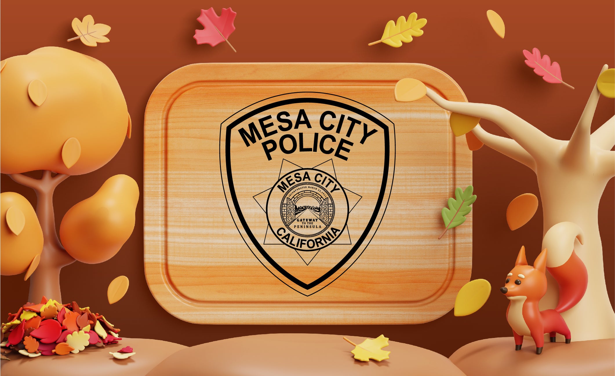 Mesa City Police Badge