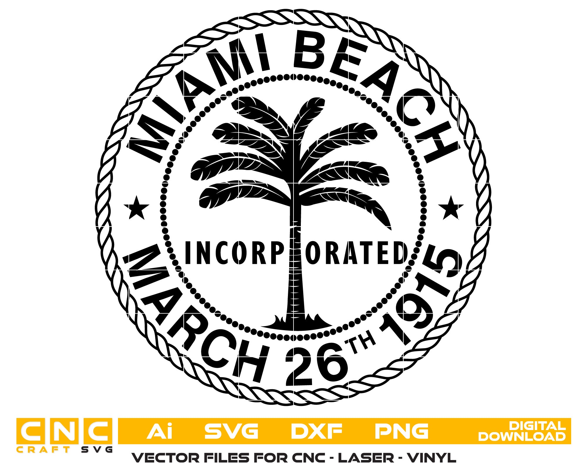 Miami Beach Seal, Florida