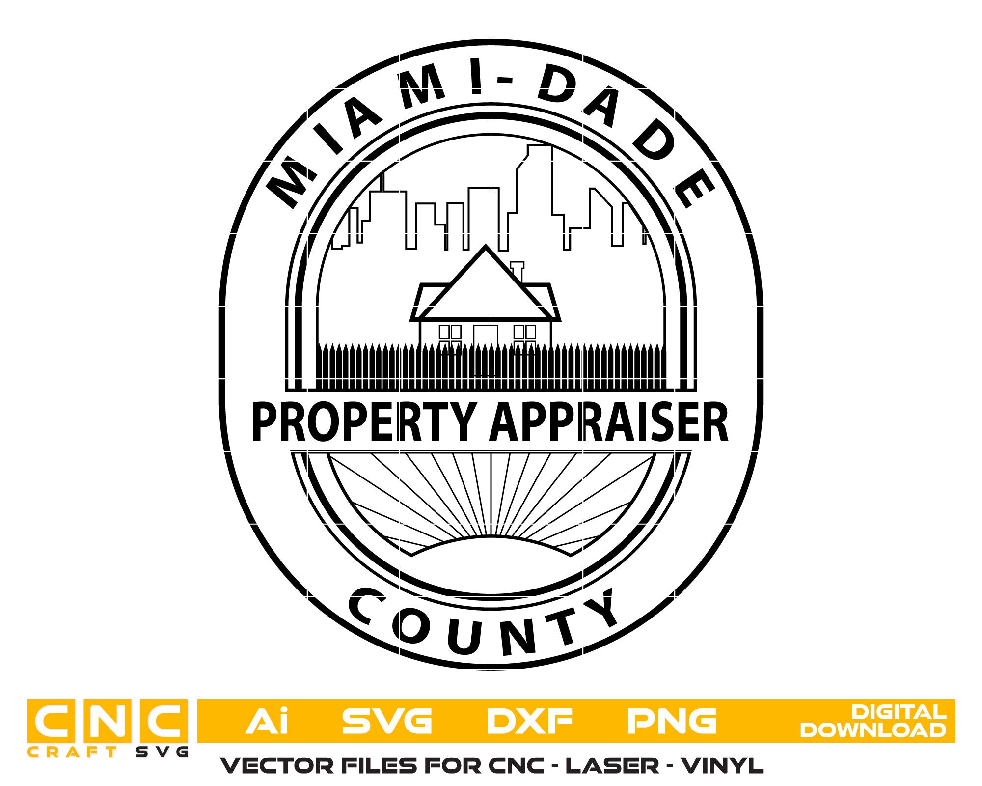Miami-Dade County Seal Property Appraiser Logo
