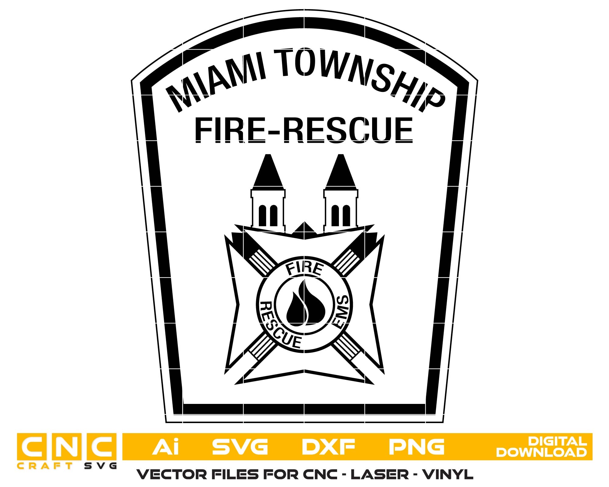 Miami Township Fire Rescue Patch
