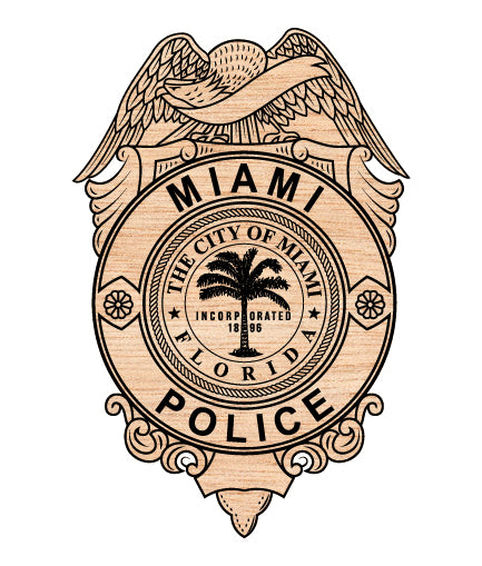 miami police department badge svg, miami florida police badge vector, miami police svg emblem, florida police badge svg, miami law enforcement badge svg