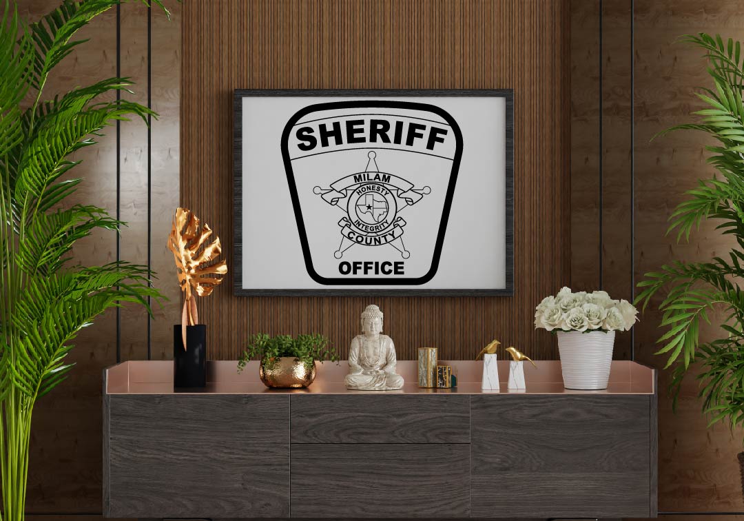 Milam County Sheriff Patch, Texas