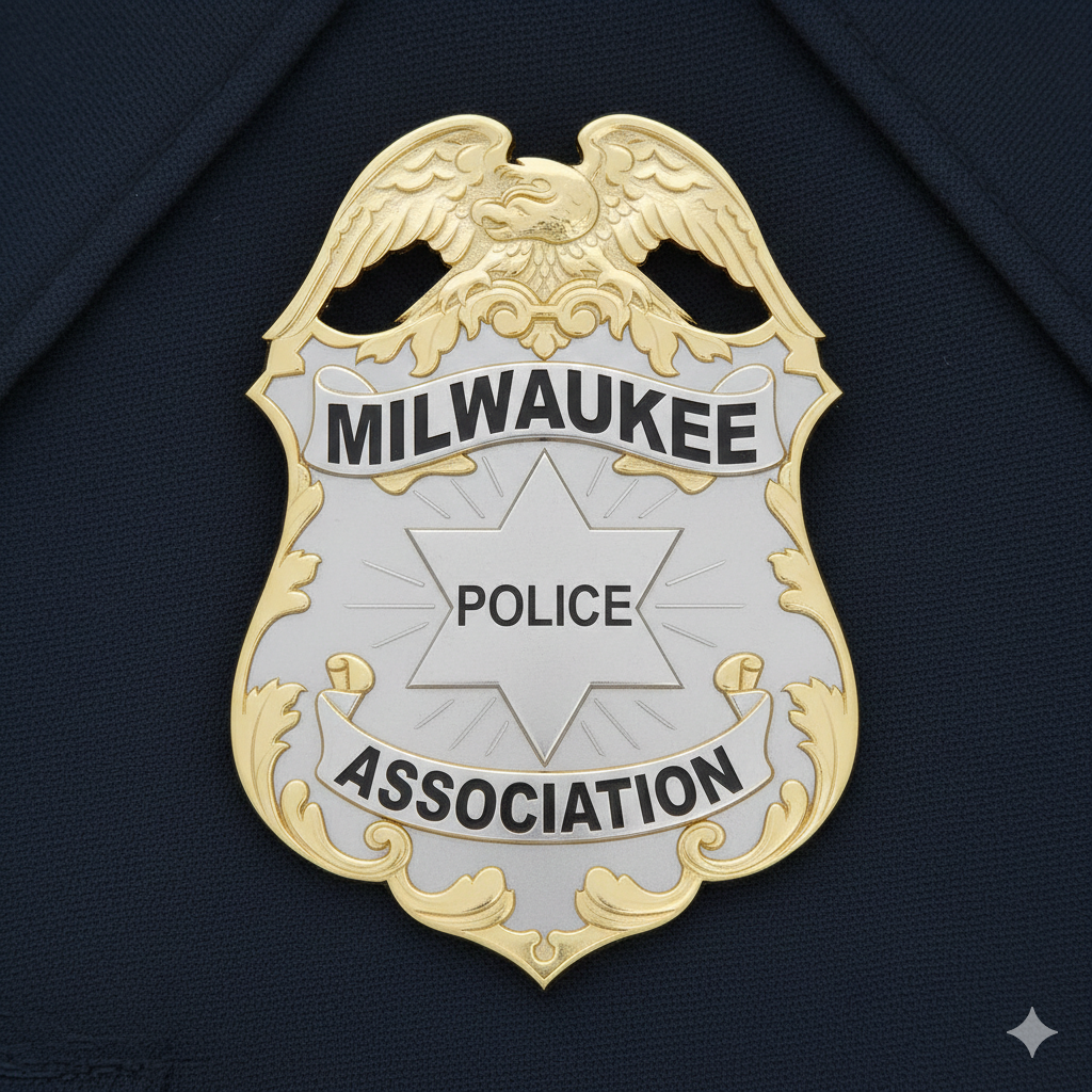 Milwaukee Police Association Badge SVG
Wisconsin Police Union Vector Design
Milwaukee Police Shield with Eagle
Law Enforcement Association Emblem
Police Star Badge CNC File