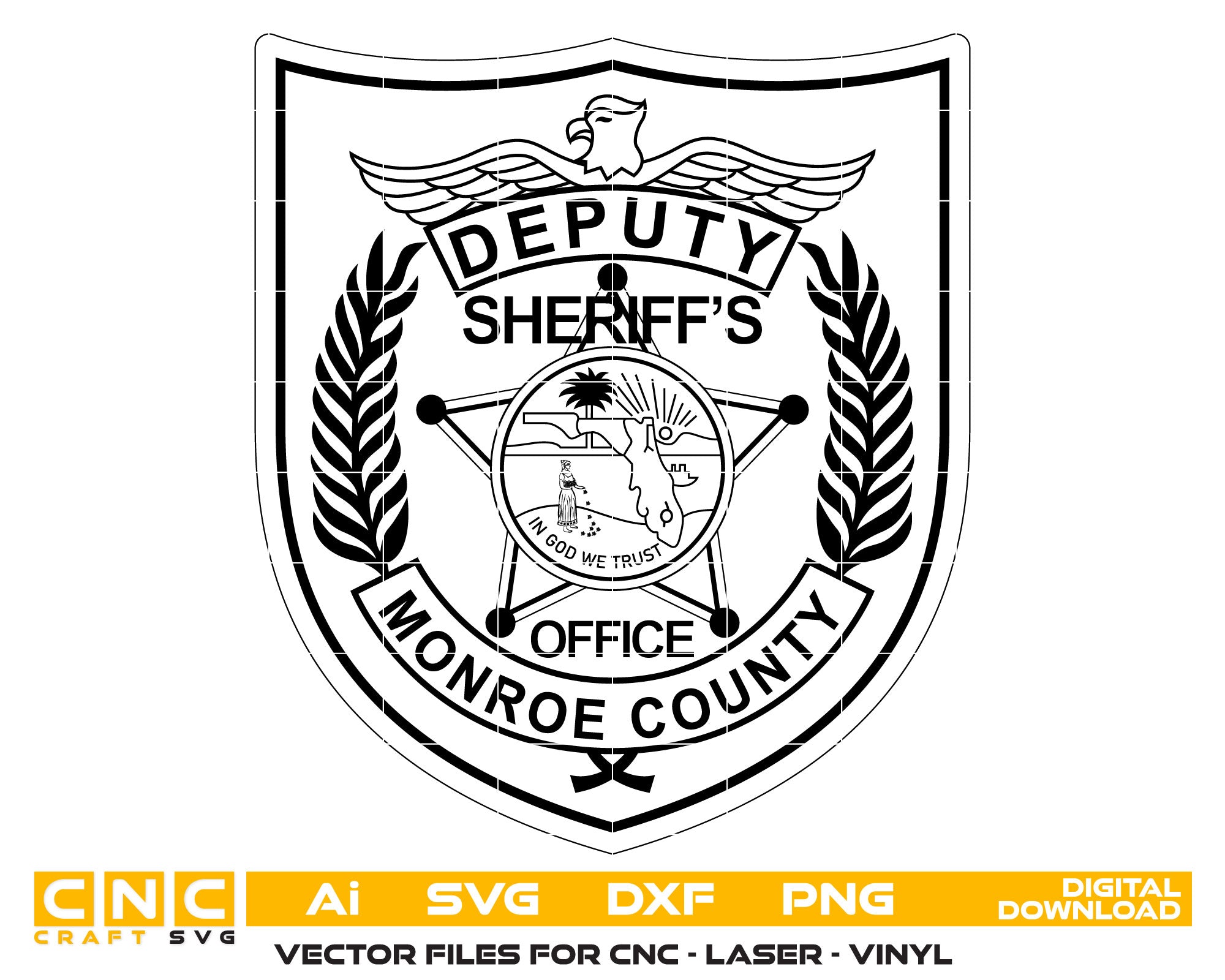 Monroe County Florida Sheriff's Office Patch