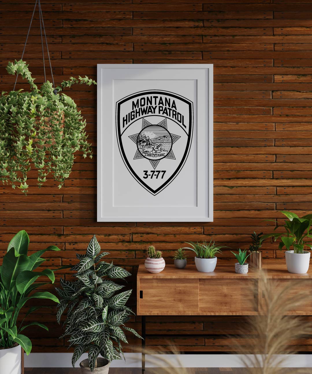 Montana Highway Patrol Police Patch