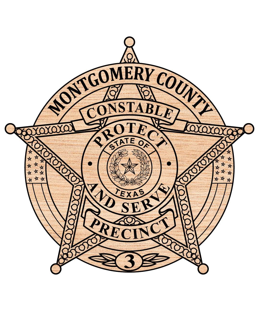 Montgomery County Constable Precinct 3 Badge