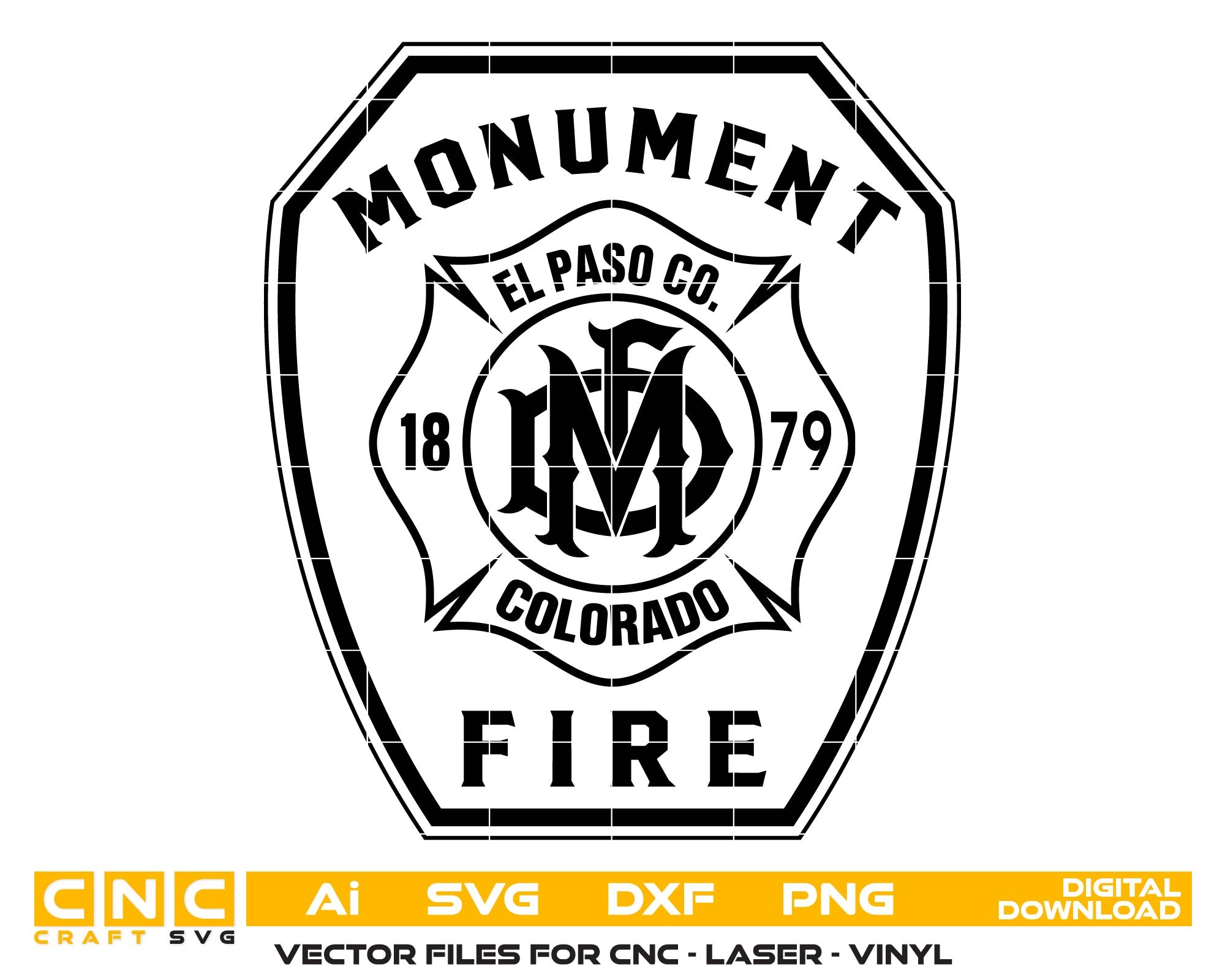 Monument Fire District Fire Adapted Emblem – Colorado