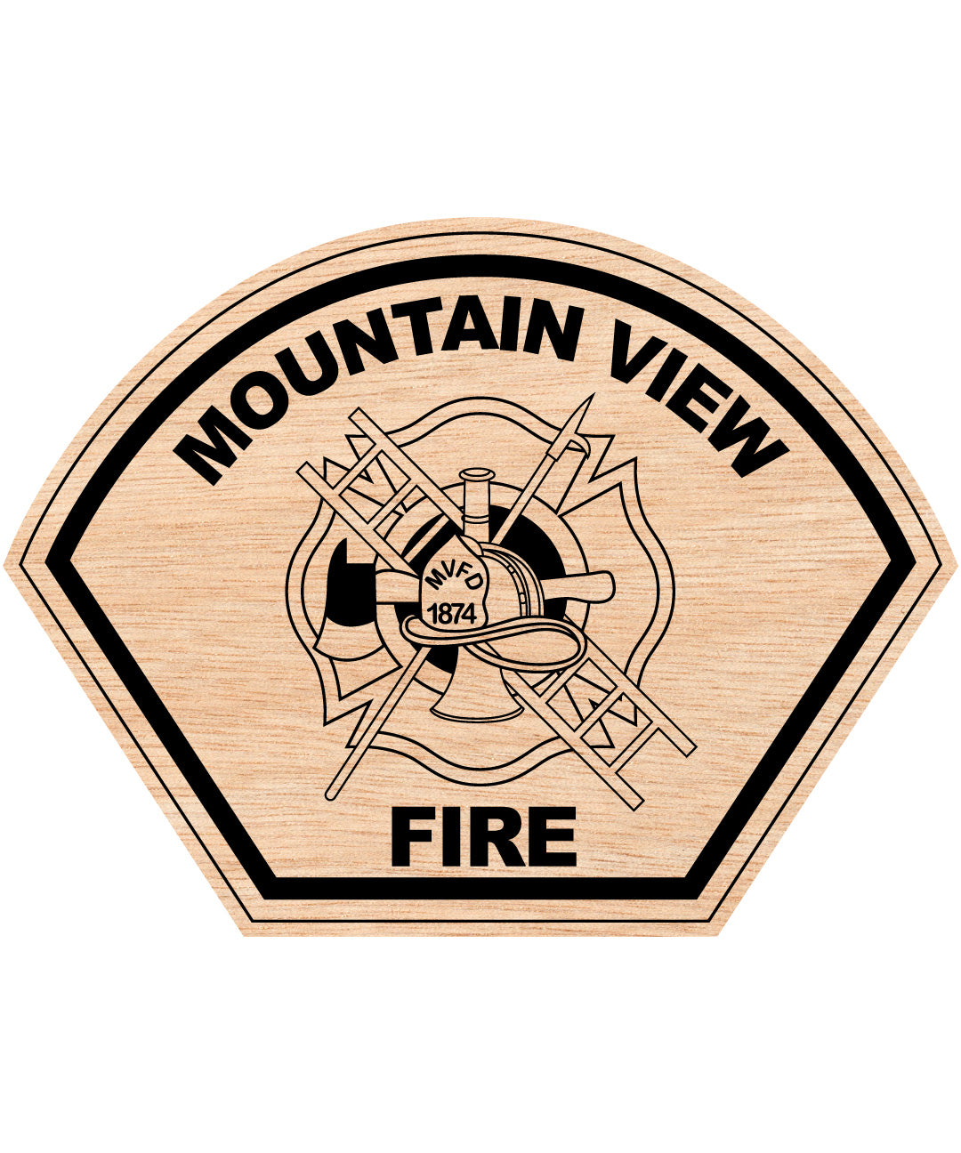 Mountain View Fire Department Badge