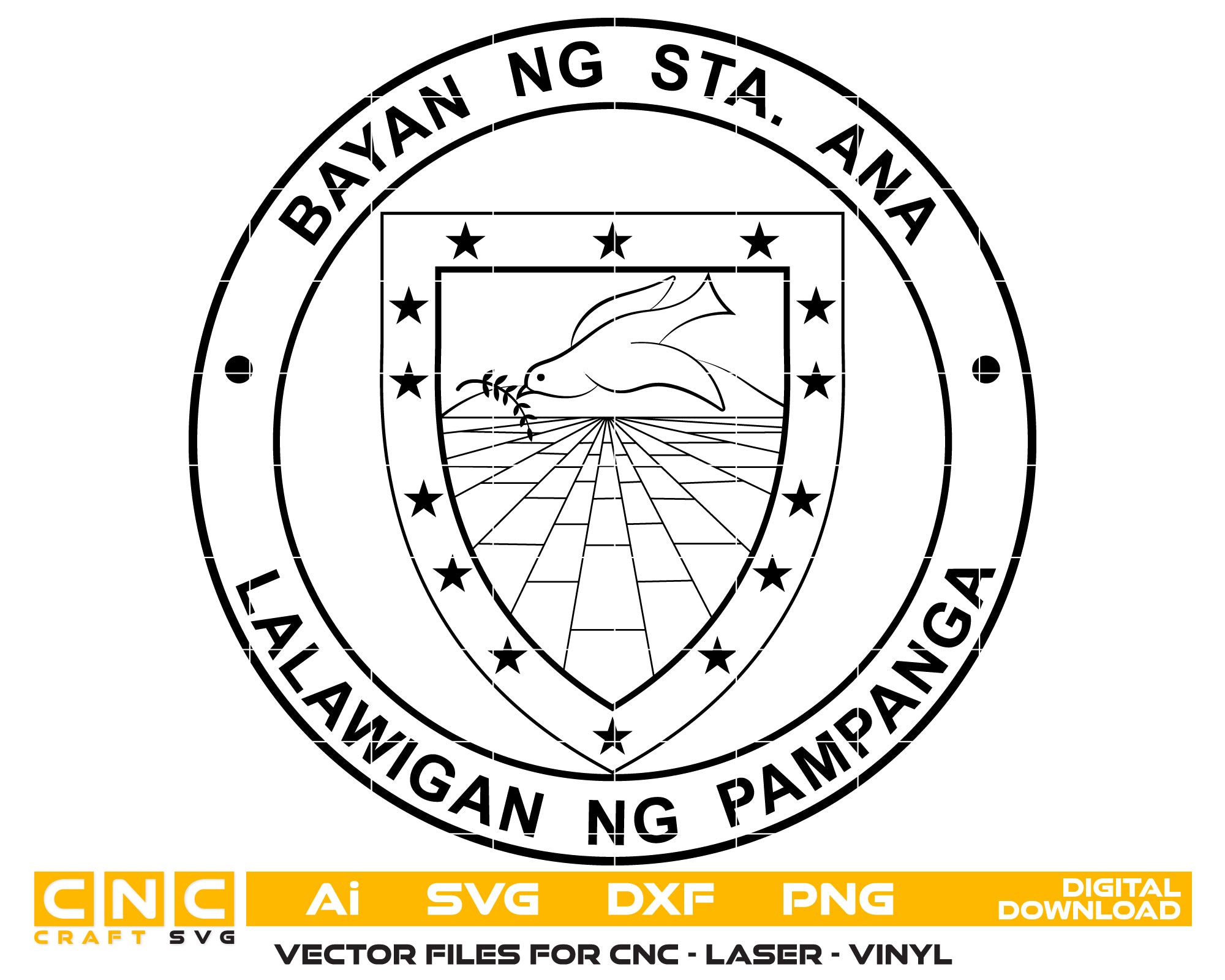 Municipality of Santa Ana Pampanga Logo