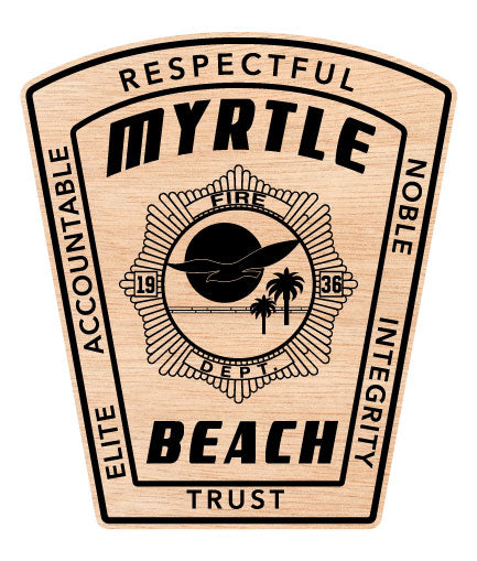 Myrtle Beach Fire Department Badge
