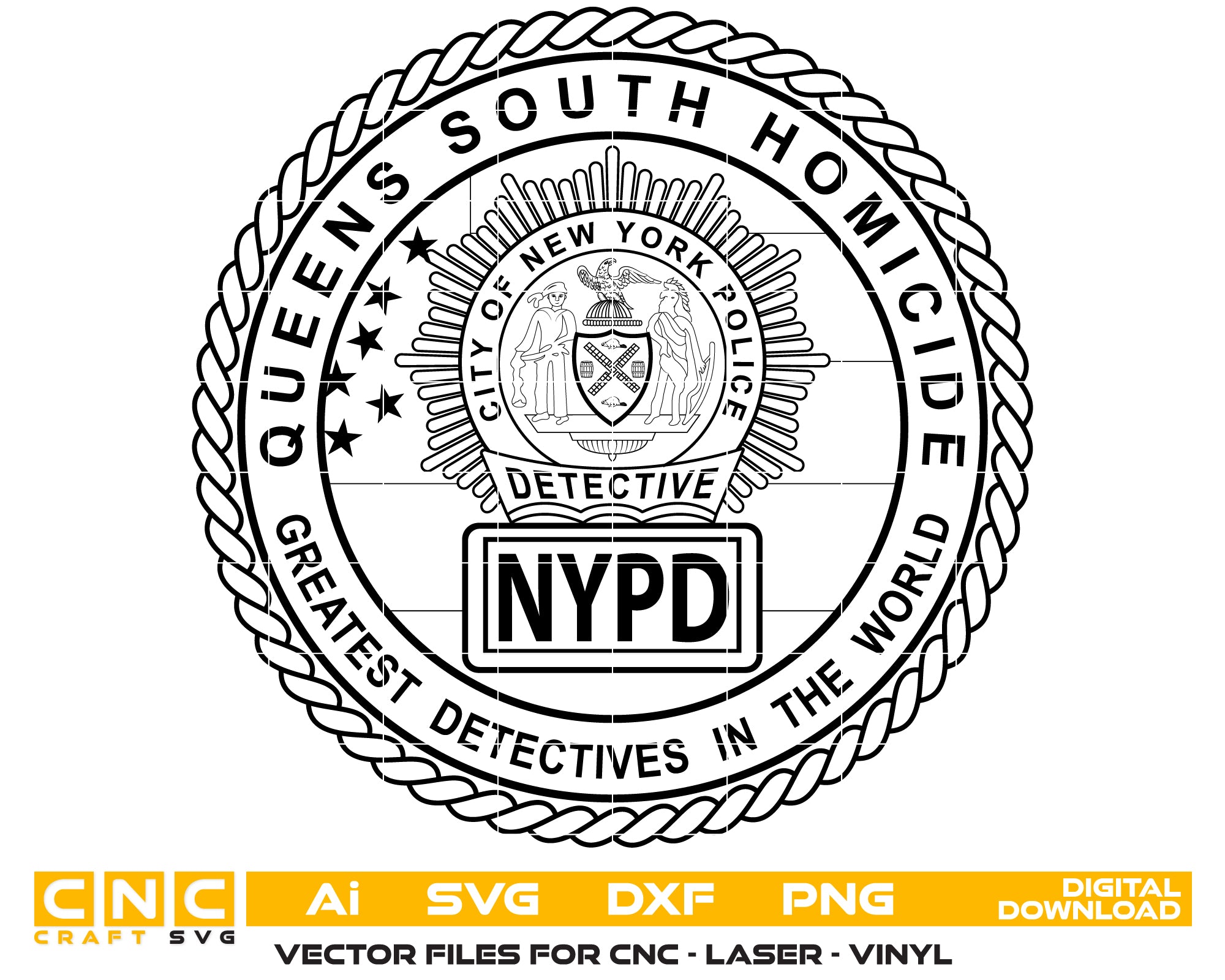 NYPD Queens South Homicide Patch