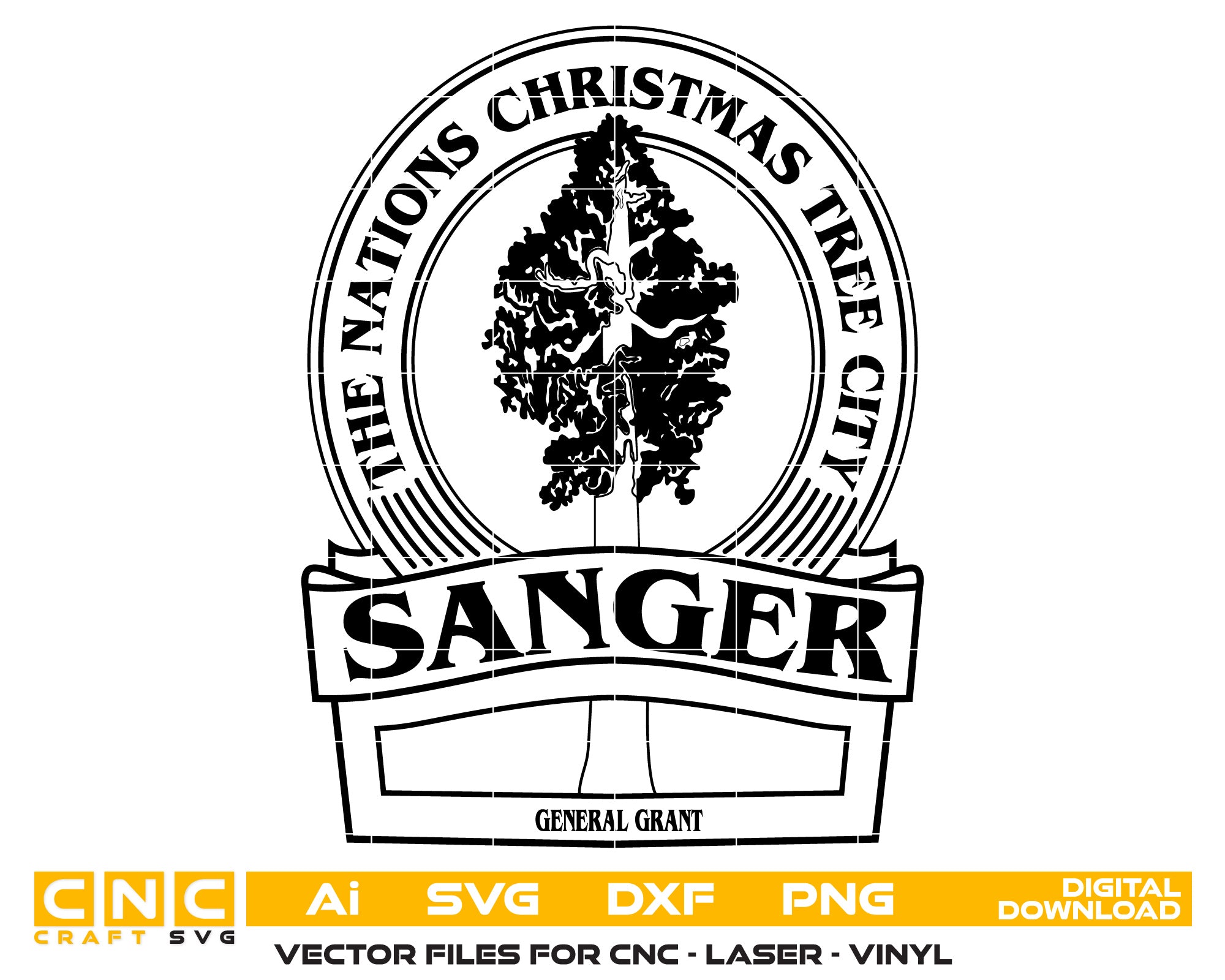 Nation's Christmas Tree City Seal