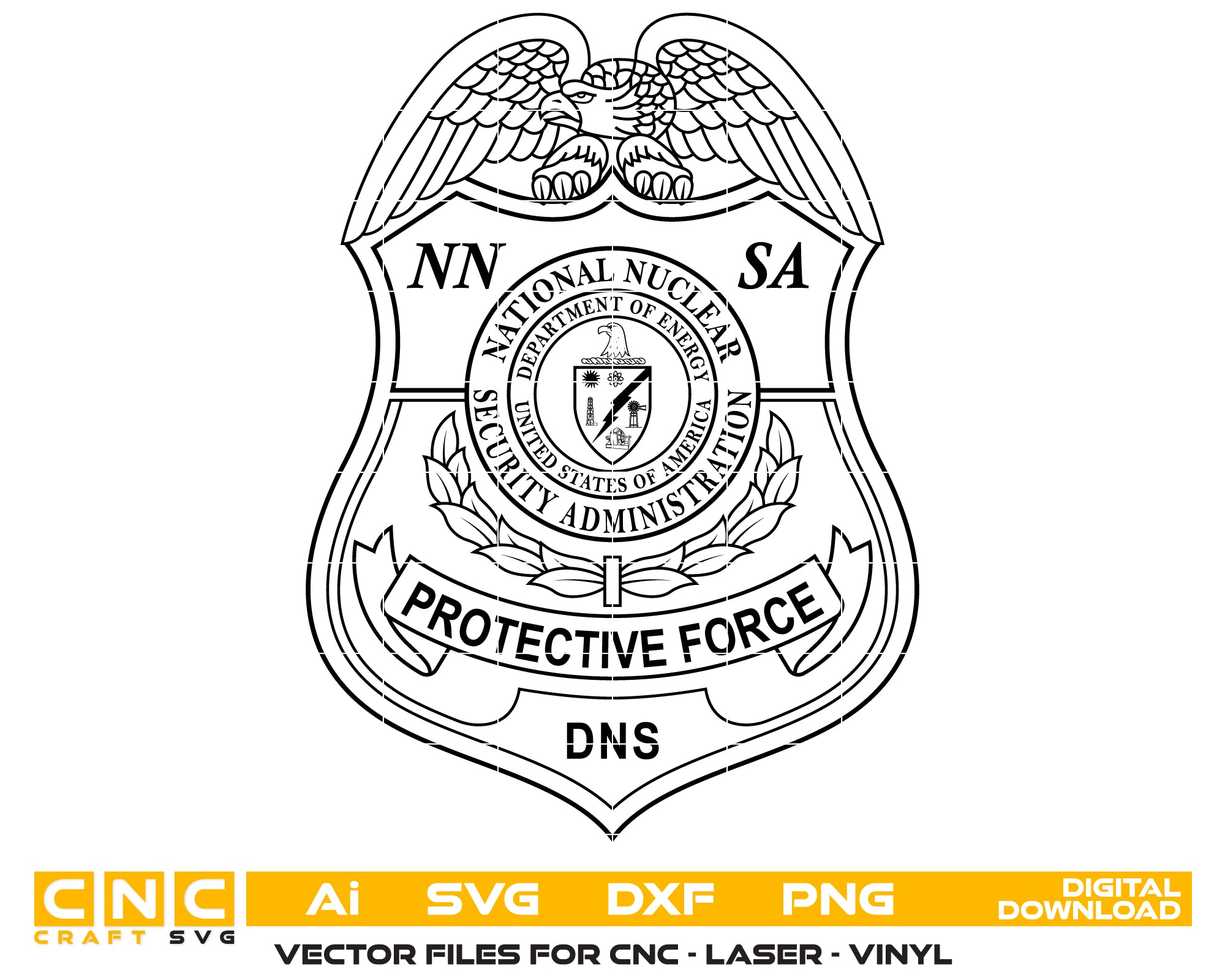 National Nuclear Security Administration Badge