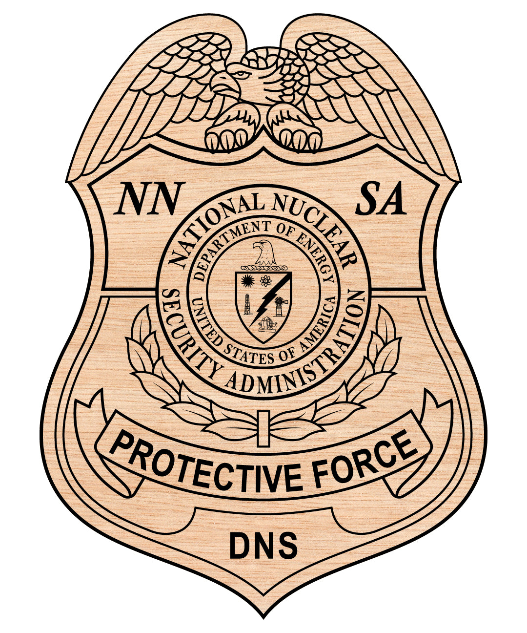 National Nuclear Security Administration Badge