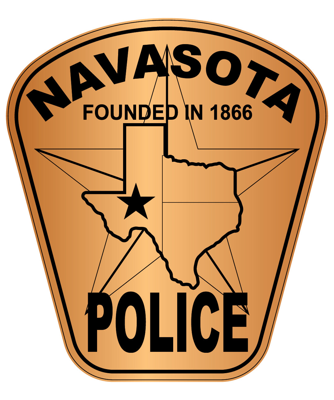 Navasota Police Logo vector art