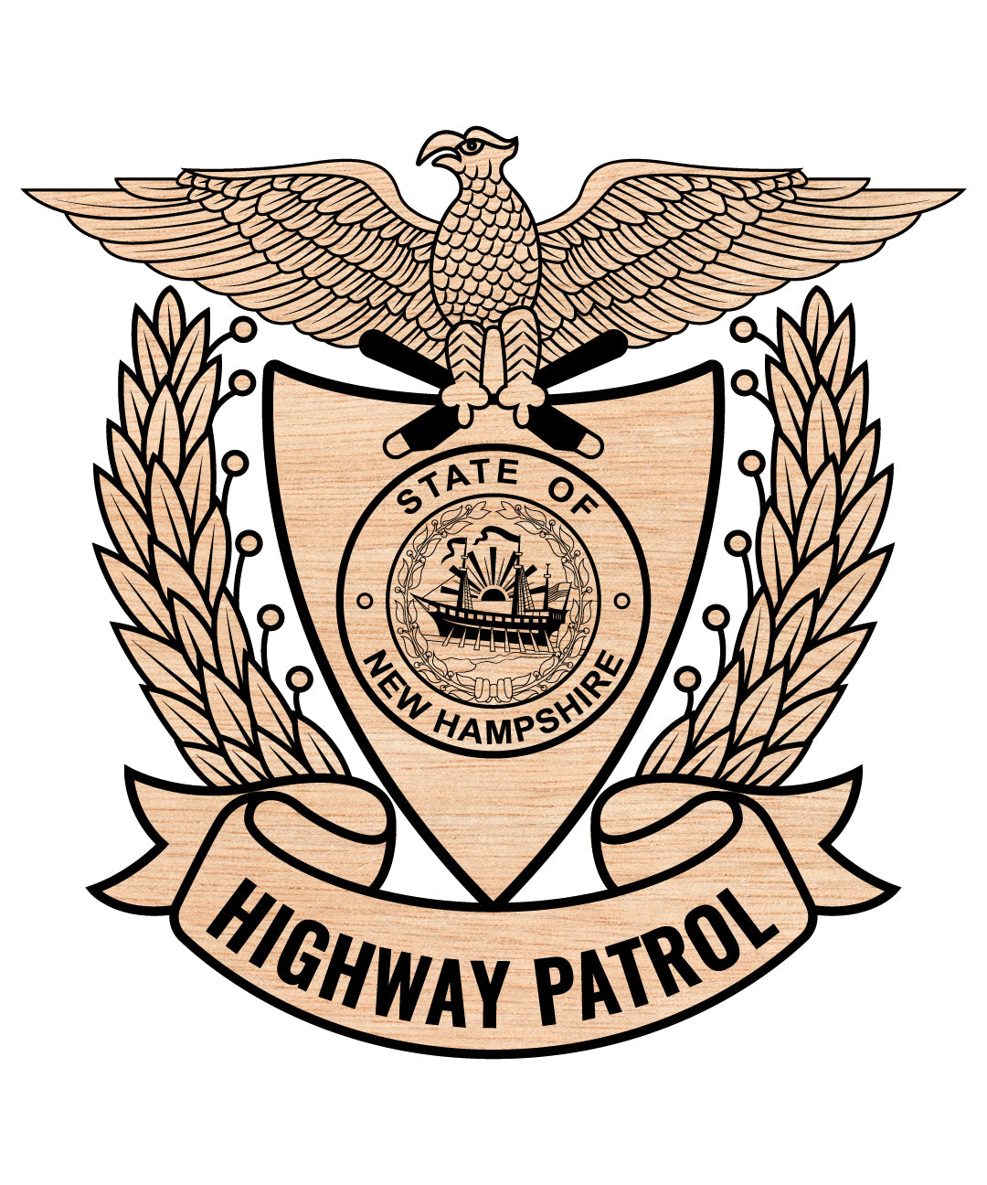 New Hampshire Police Highway Patrol Logo