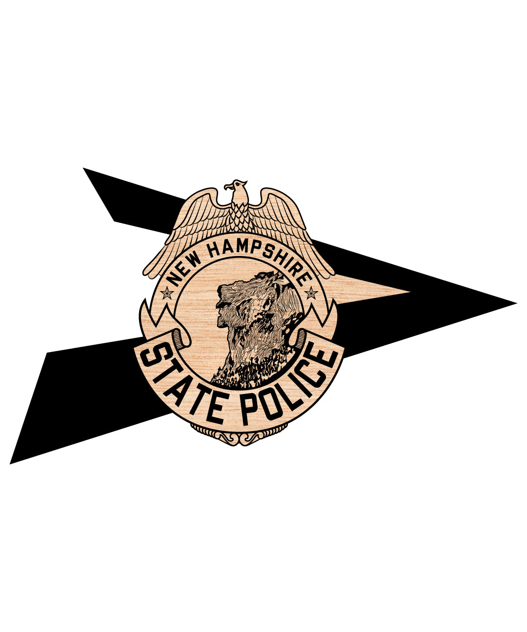New Hampshire State Police Logo