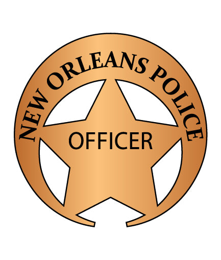 New Orleans Police Department Badge - High-Res Digital File (PNG, SVG, EPS, PDF) for Printing & Decals