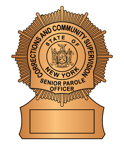 New York Corrections And Community Supervision Officer Badge