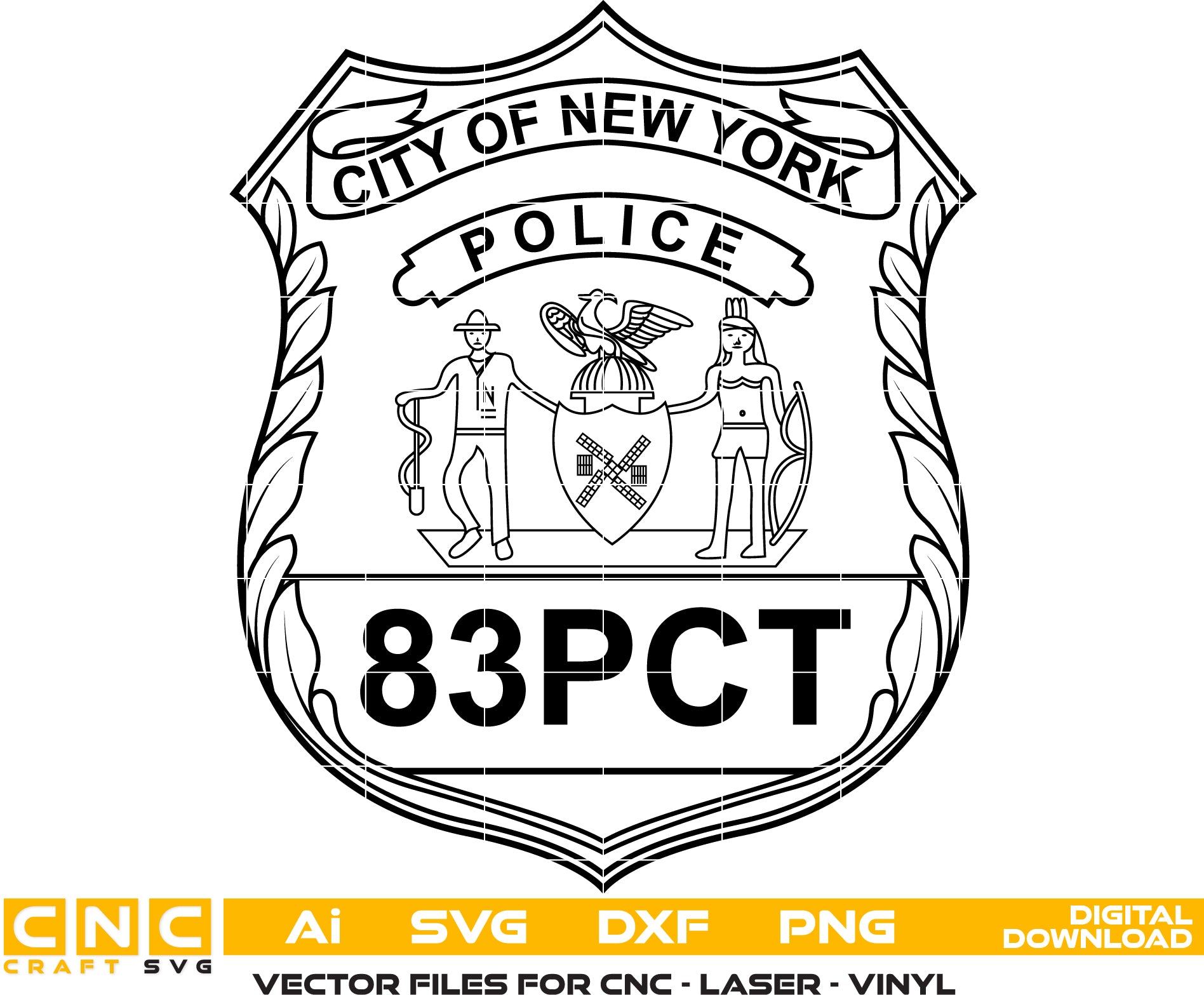 New York Police Badge
