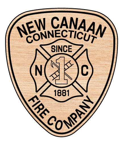 new canaan fire company patch svg, new canaan connecticut fire patch vector, new canaan ct fire department svg emblem, connecticut firefighter patch svg, #support
