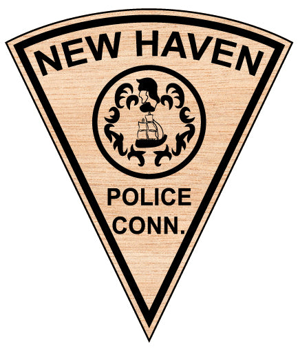 new haven police department patch svg, new haven ct police patch vector, connecticut police patch svg design, new haven law enforcement emblem svg, new haven police badge svg