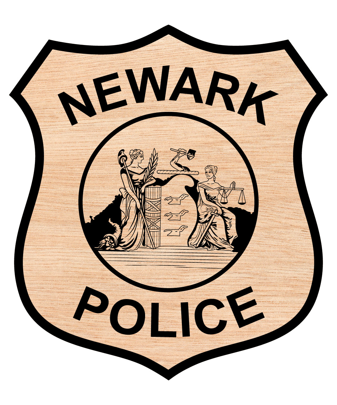 Newark New Jersey Police Department Logo SVG