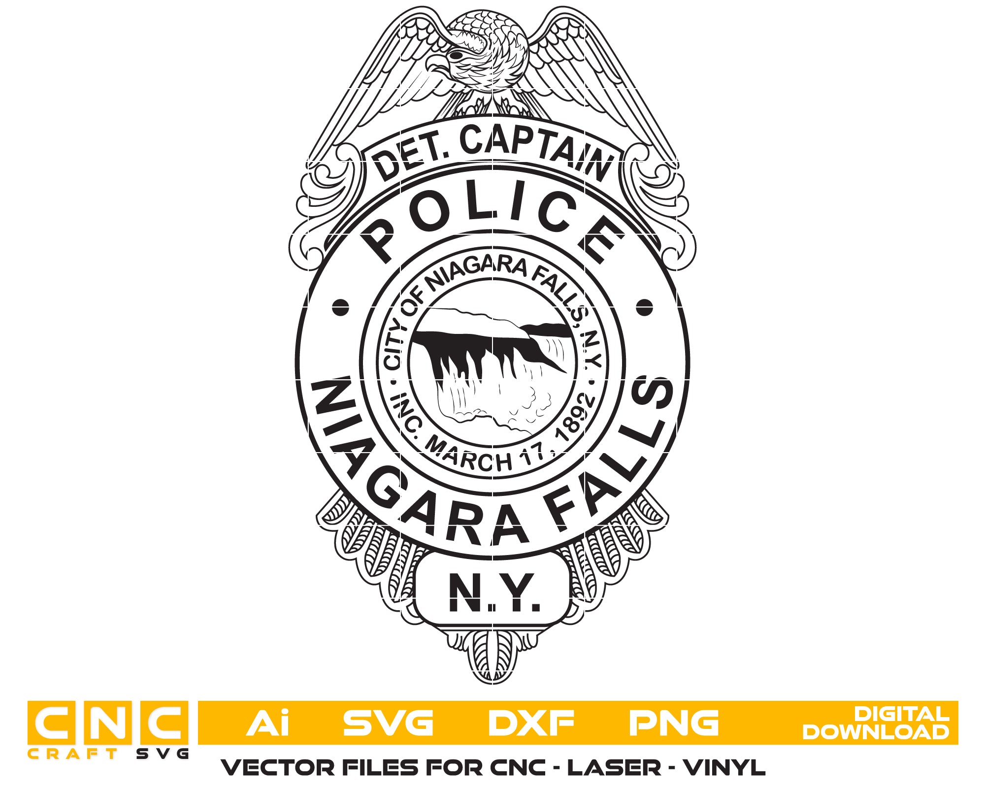 Niagara Falls Police Badge