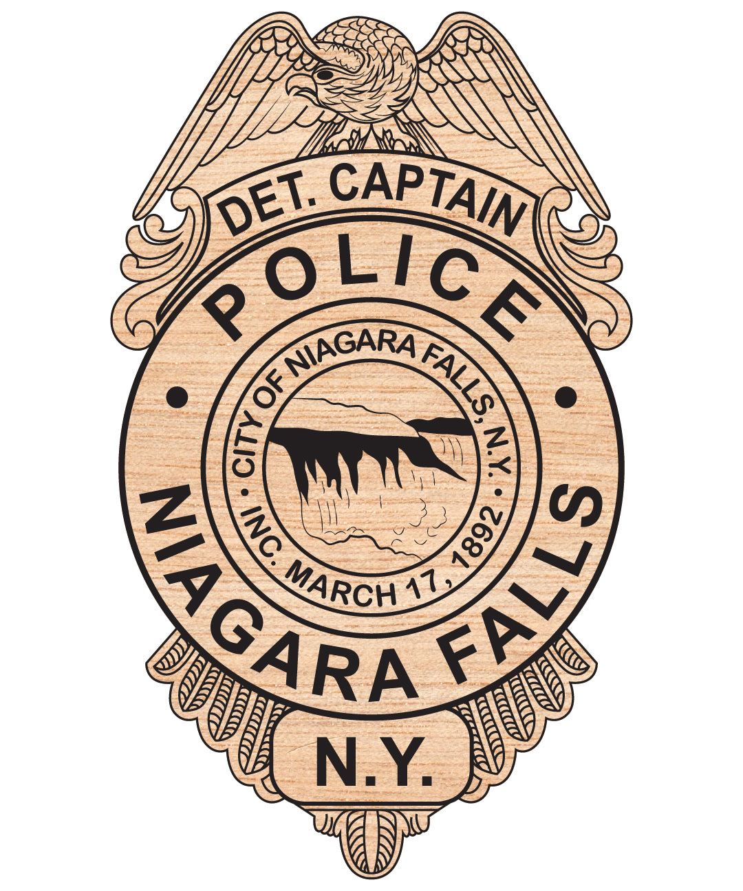 Niagara Falls Police Badge