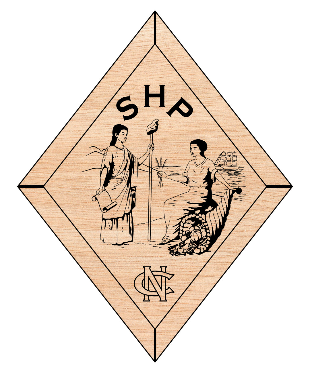 North Carolina State Highway Patrol Core Values Coin SVG – Digital Vector Art File