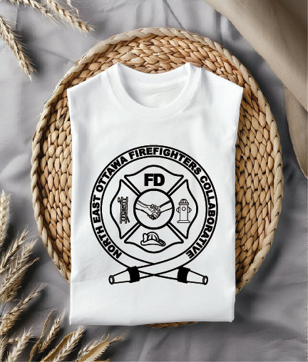 North East Ottawa Firefighters Collaborative Logo