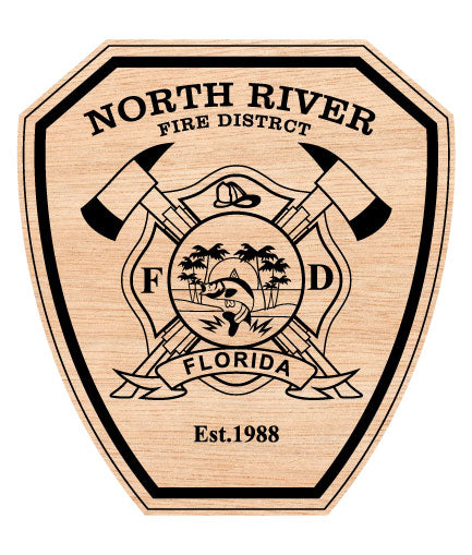 North River Fire District Badge