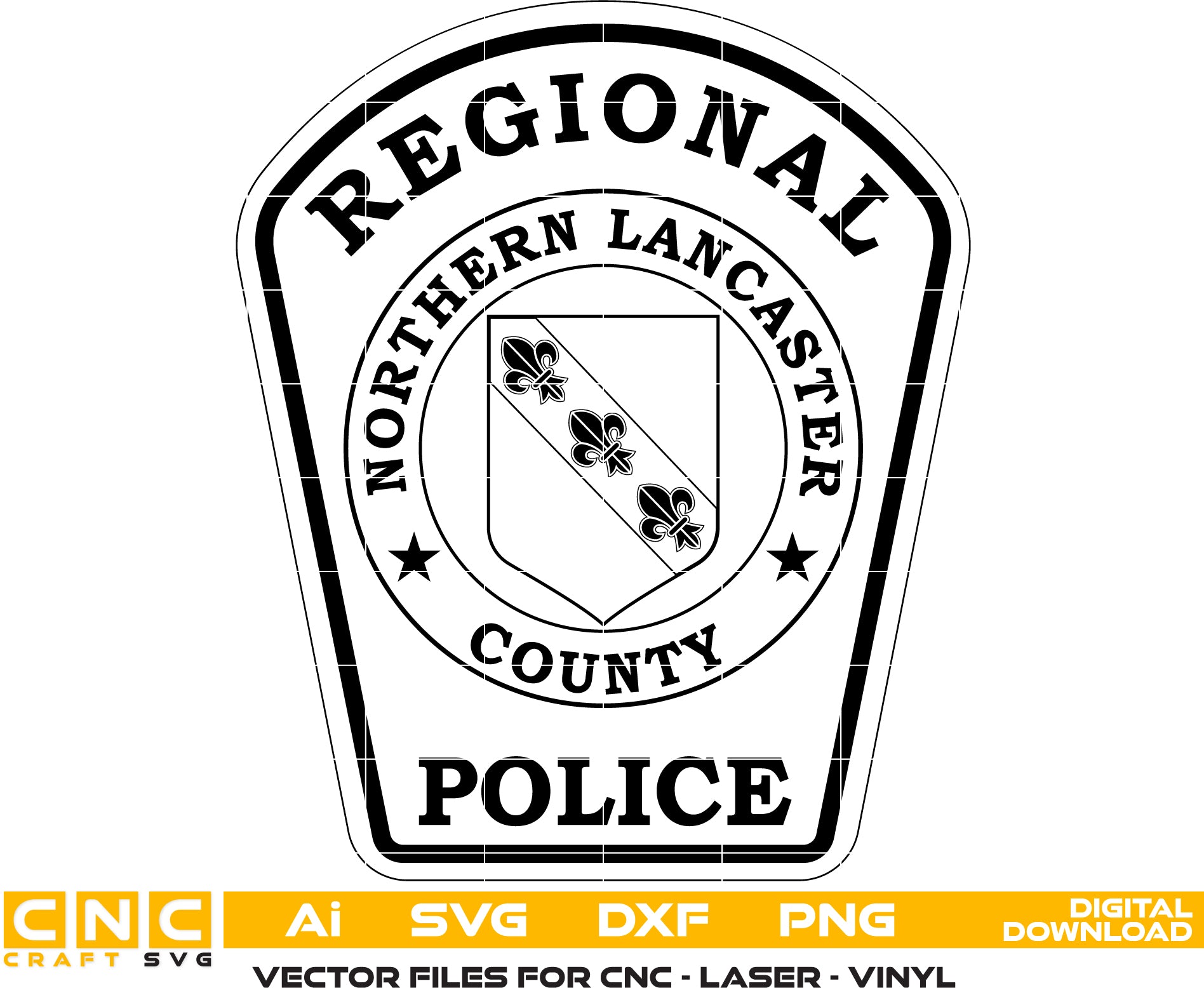 Northern Lancaster County Police Patch