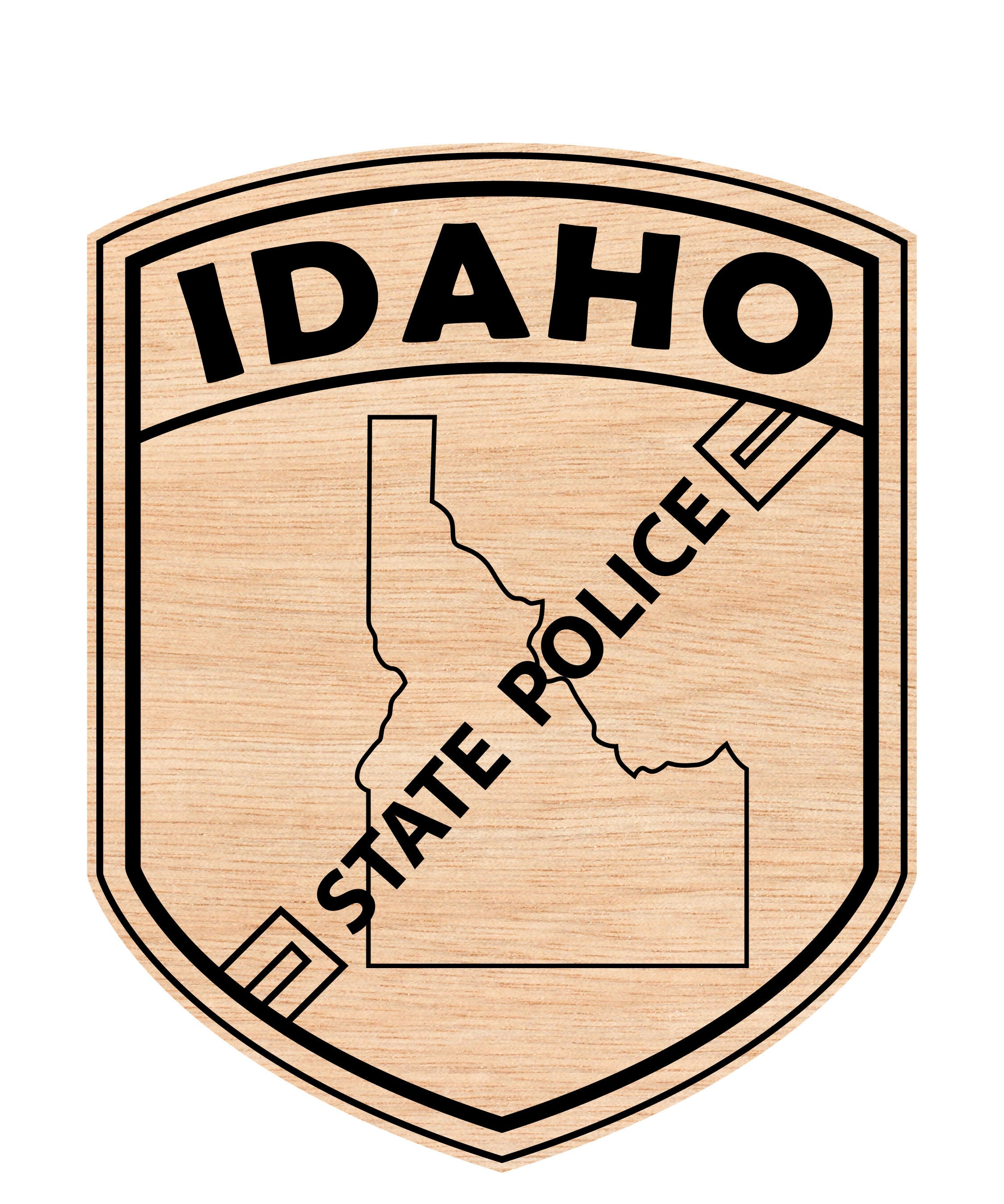 Idaho State Police Logo | SVG, AI, DXF, PNG Vector Art Digital Download