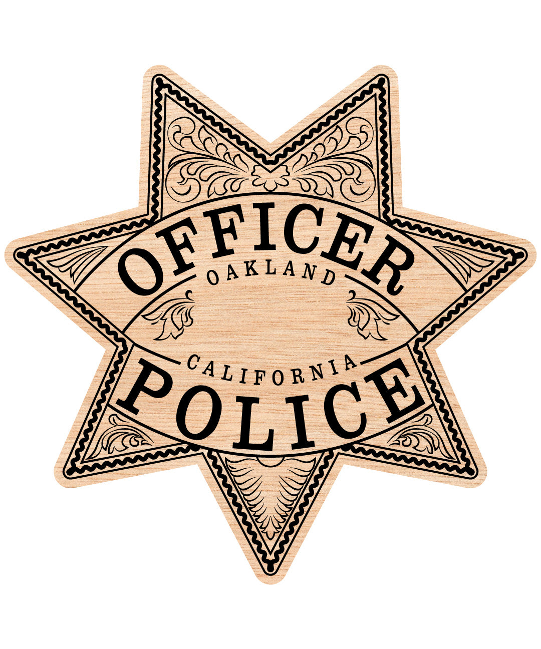 Oakland Police Officer Badge, California