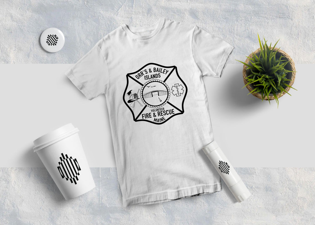 Orr's & Bailey Islands Fire Department Emblem
