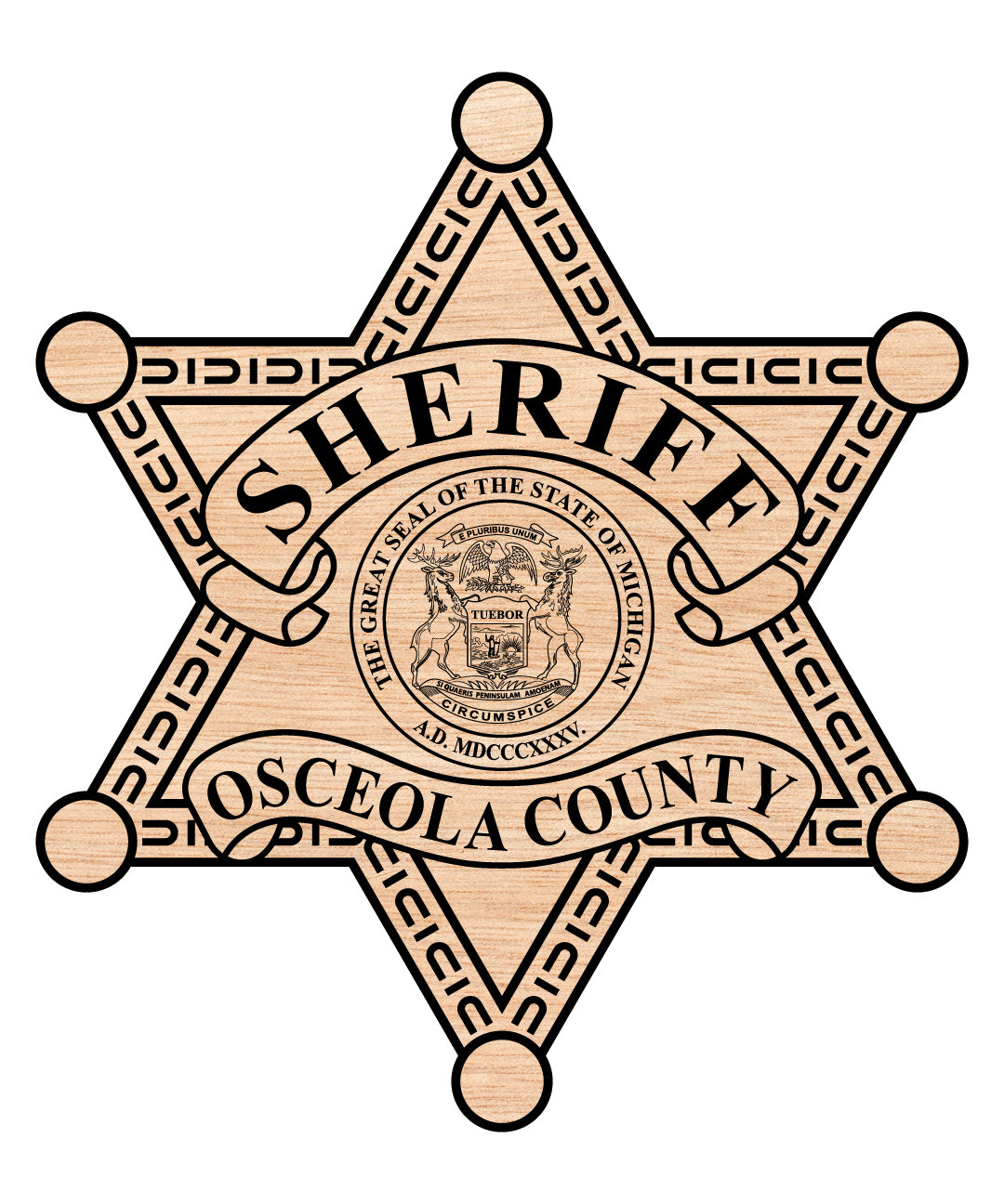 Osceola County Michigan Sheriff Seal