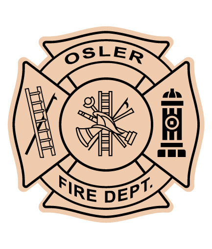 Osler Fire Department Badge