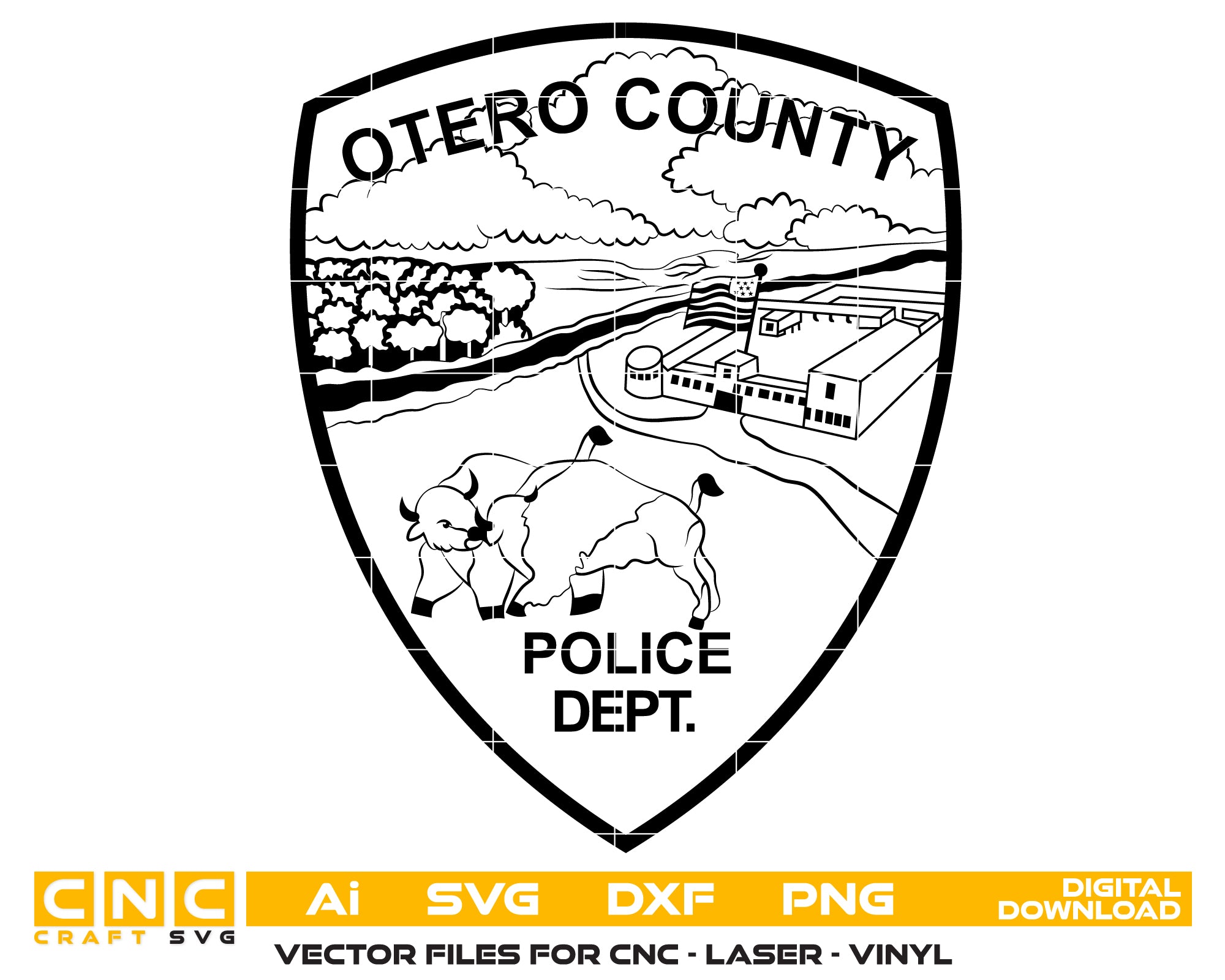 Otero County Police Dept. Patch, Colorado