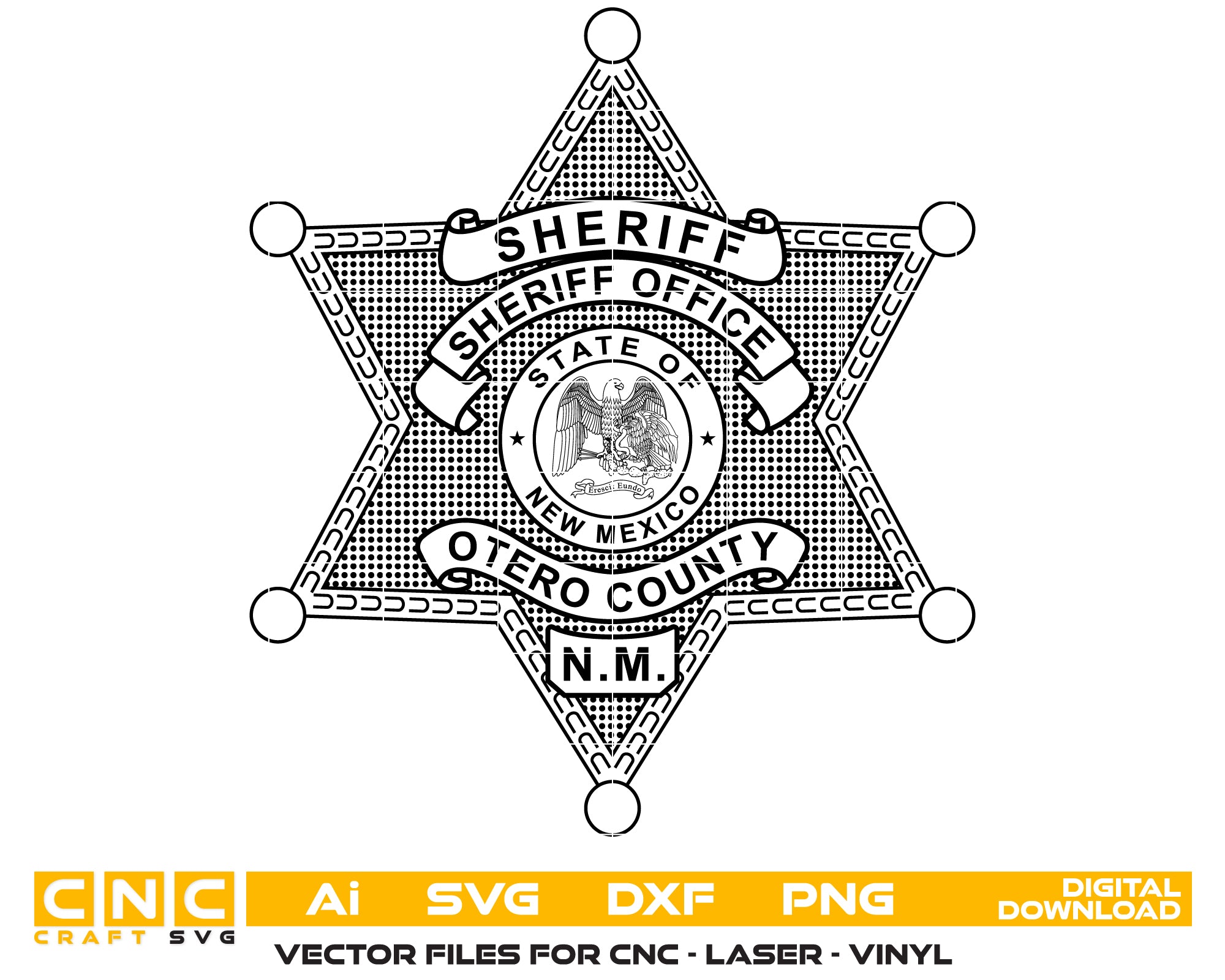 Otero County sheriff badge